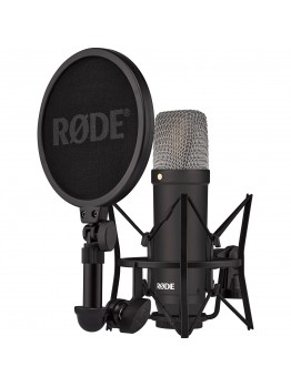 RODE NT1 Signature Series Large-Diaphragm Condenser Microphone (Black)